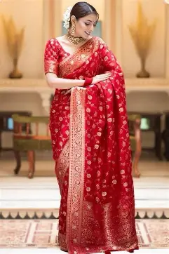 Silk Saree (Banarasi Style)