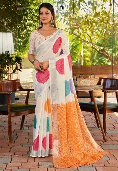 Cotton Saree (Printed)